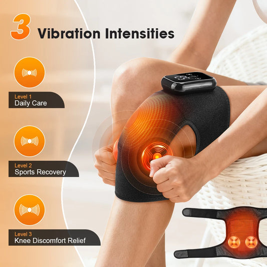Smart Heated Knee Massager Brace