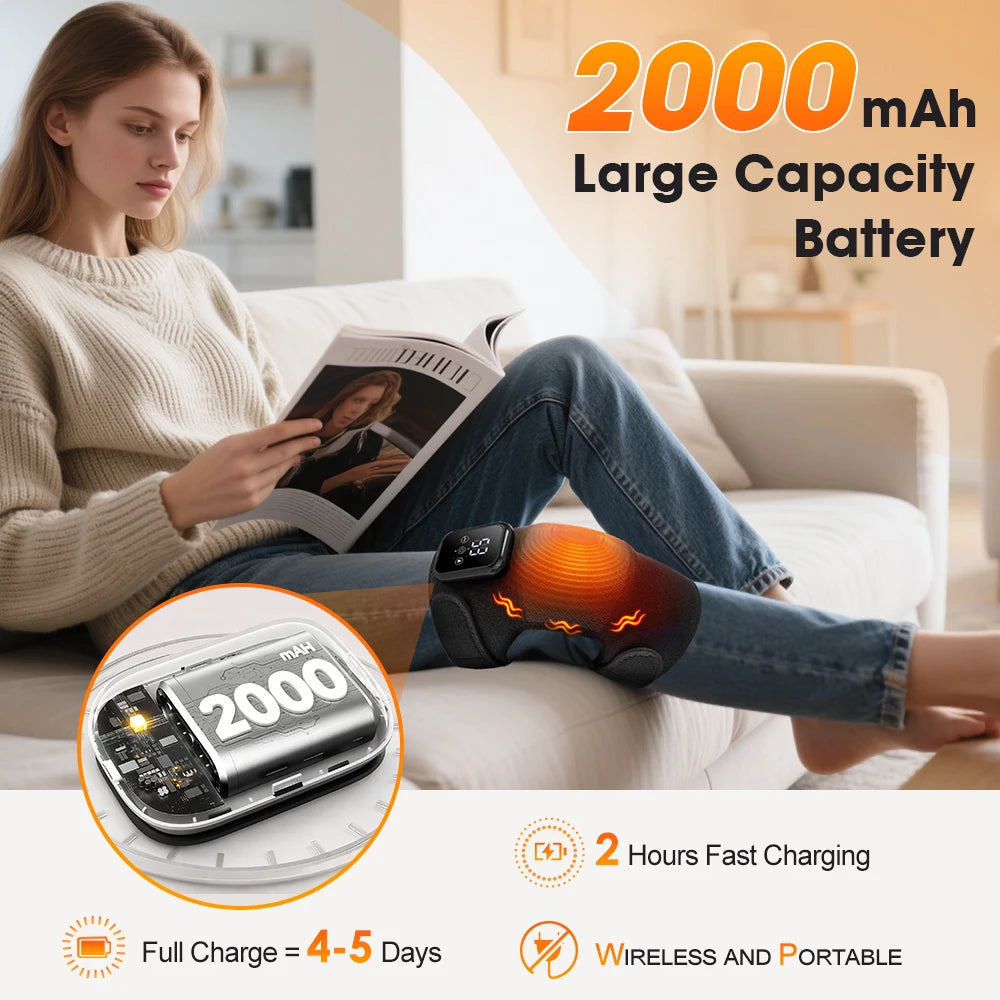 Smart Heated Knee Massager Brace