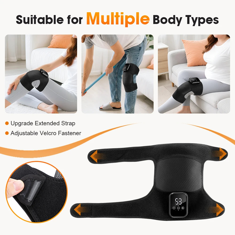 Smart Heated Knee Massager Brace