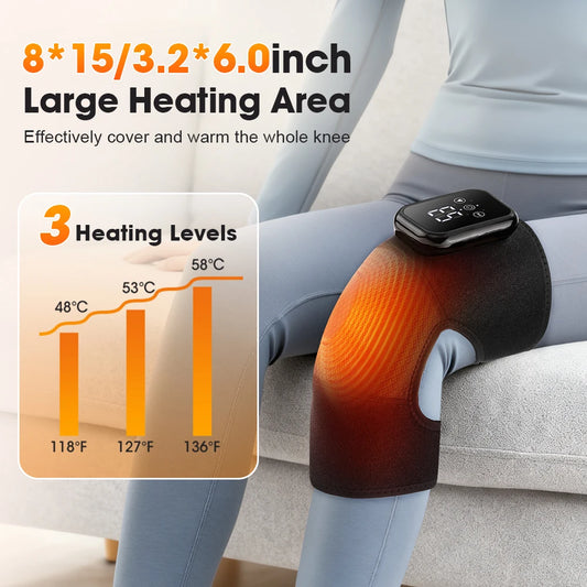 Smart Heated Knee Massager Brace