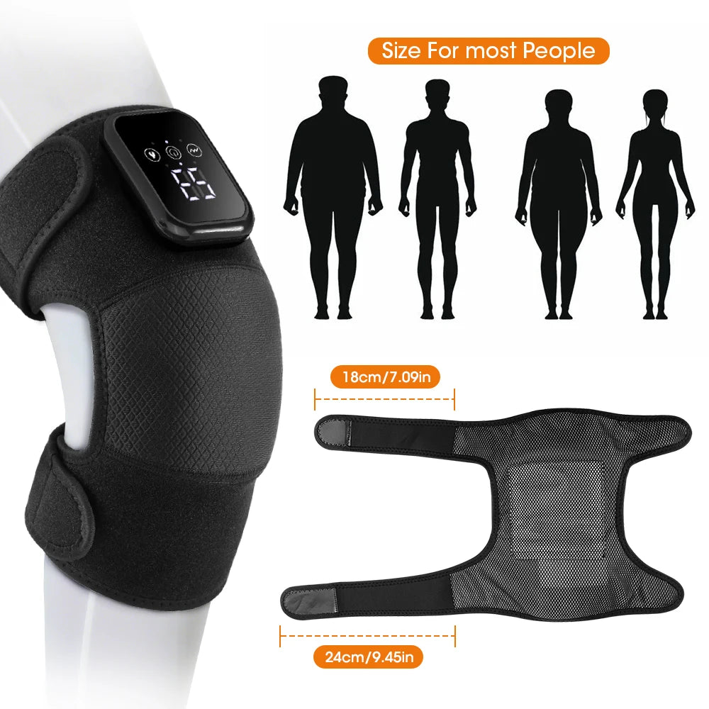 Smart Heated Knee Massager Brace