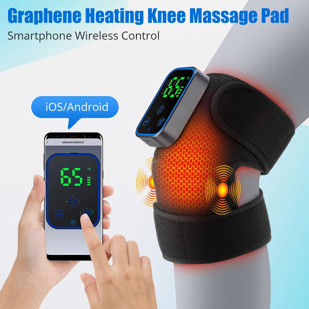 Smart Heated Knee Massager Brace